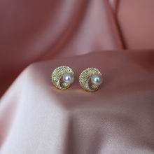 Load image into Gallery viewer, Shiny Wave Earrings
